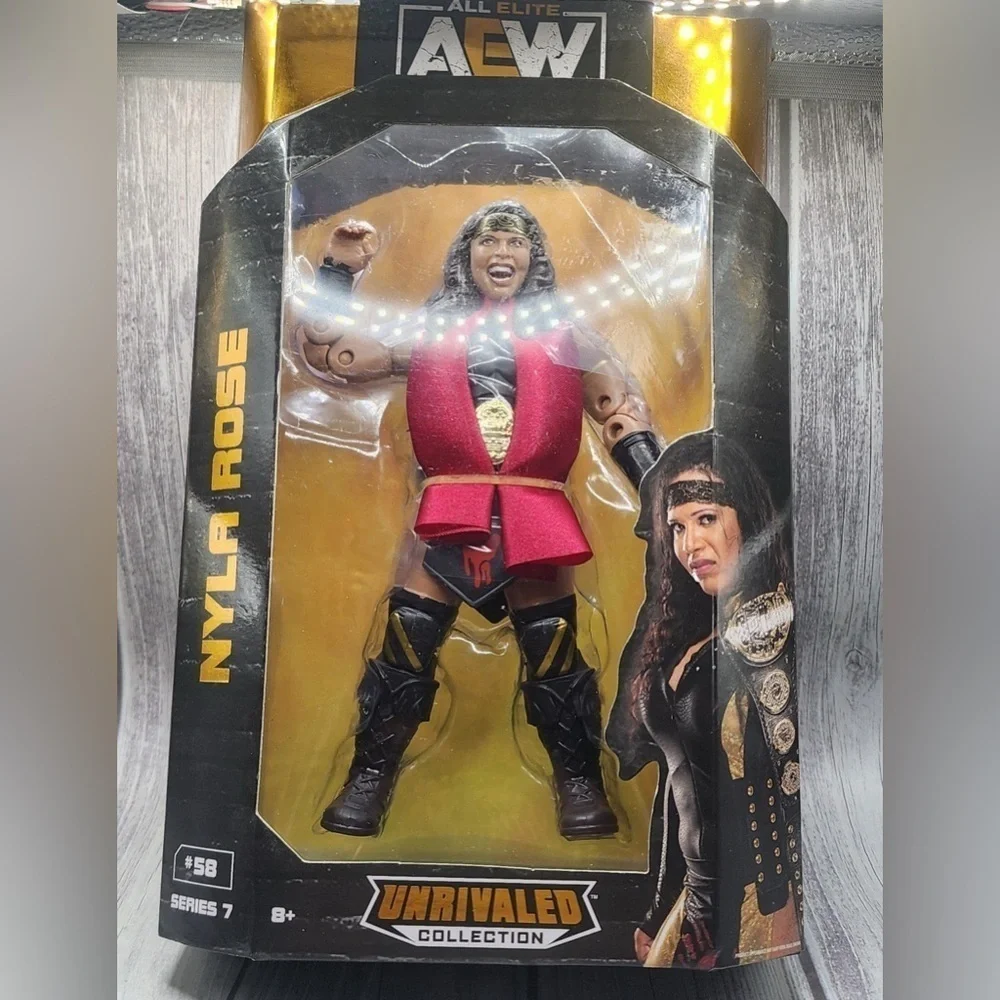 AEW Nyla Rose #58 Unrivaled Collection Series 7 Action Figure Jazwares